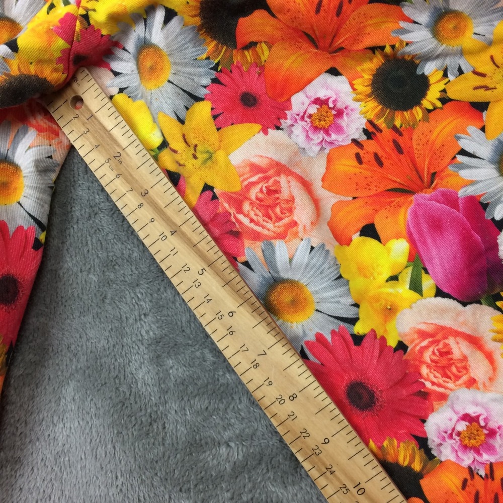 Lucy and Yak Overalls Womens 16 Dungarees Multicolor Flower Power Outdoors - Picture 11 of 16